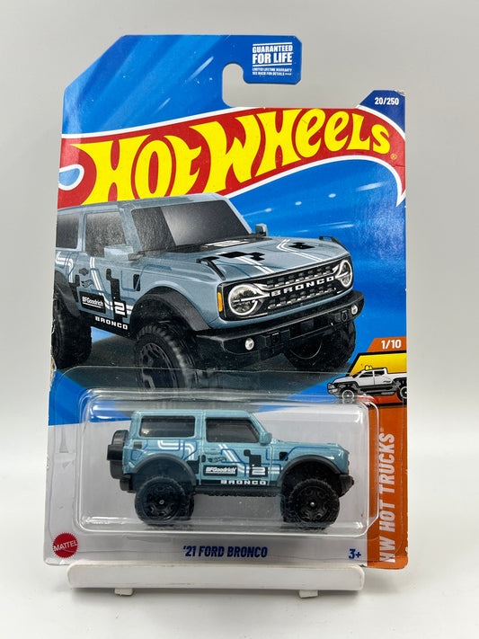 BLISTER CRACK - HOT WHEELS - 21 FORD BRONCO - 4F