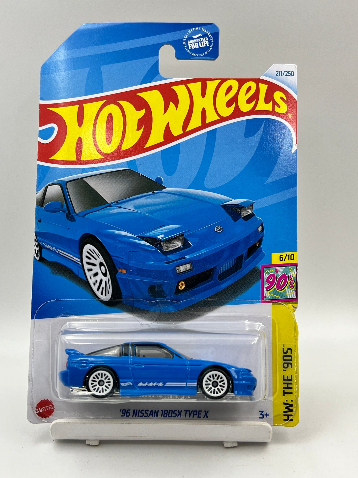 MILD SOFT EDGE - HOT WHEELS - 96 NISSAN 180SX TYPE X - 1D