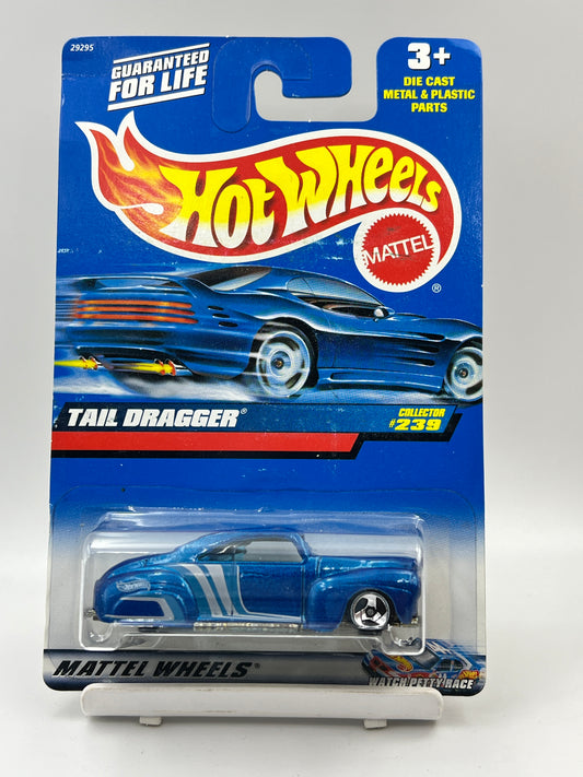 FULL METAL - HOT WHEELS -  TAIL DRAGGER - BLUE - 1D