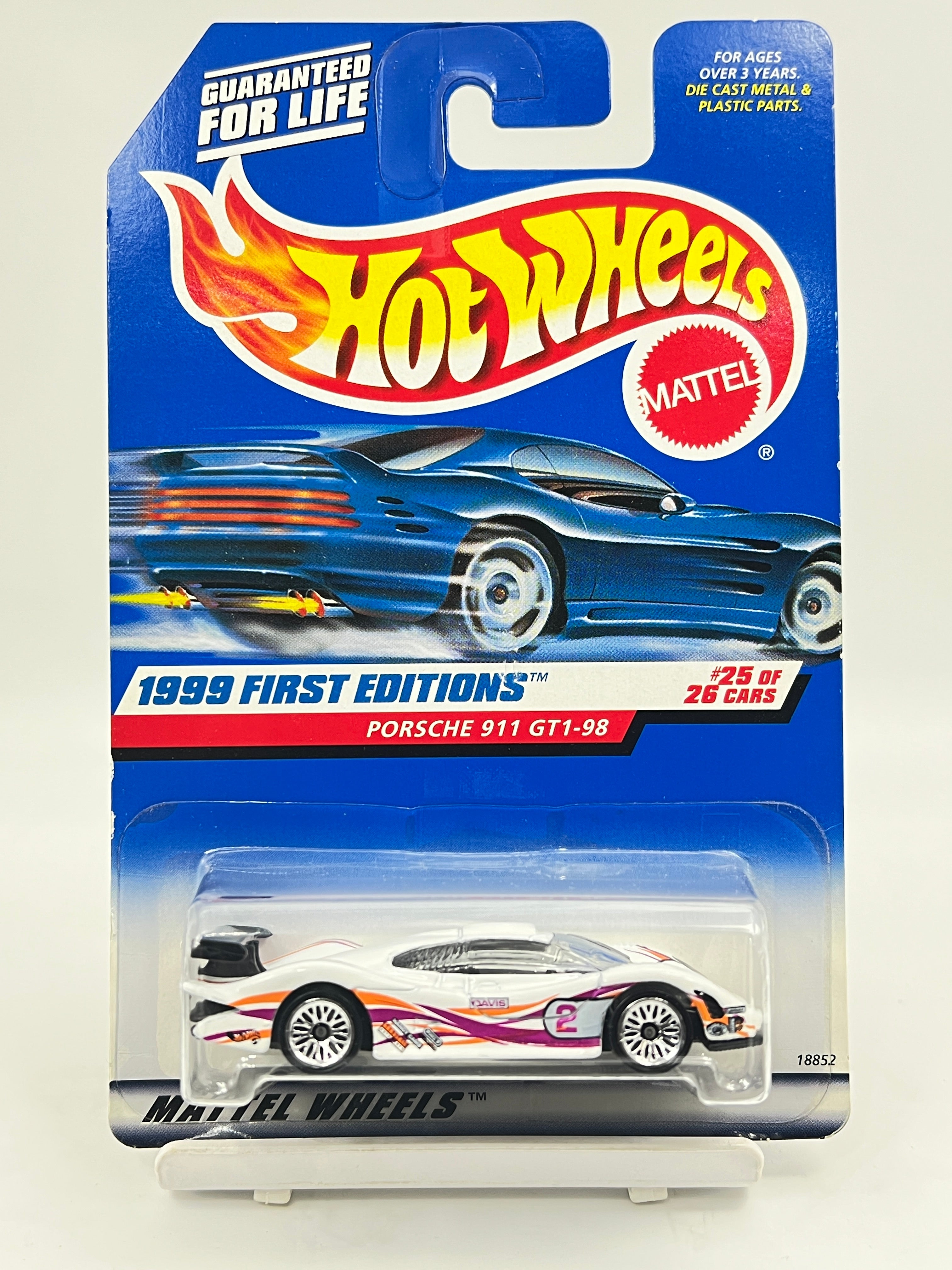 HOT WHEELS - PORSCHE 911 GT1-98 - VERY RARE - ZX1 – Its Fun
