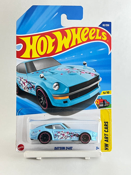 HOT WHEELS - DATSUN 240Z BLUE - 3B