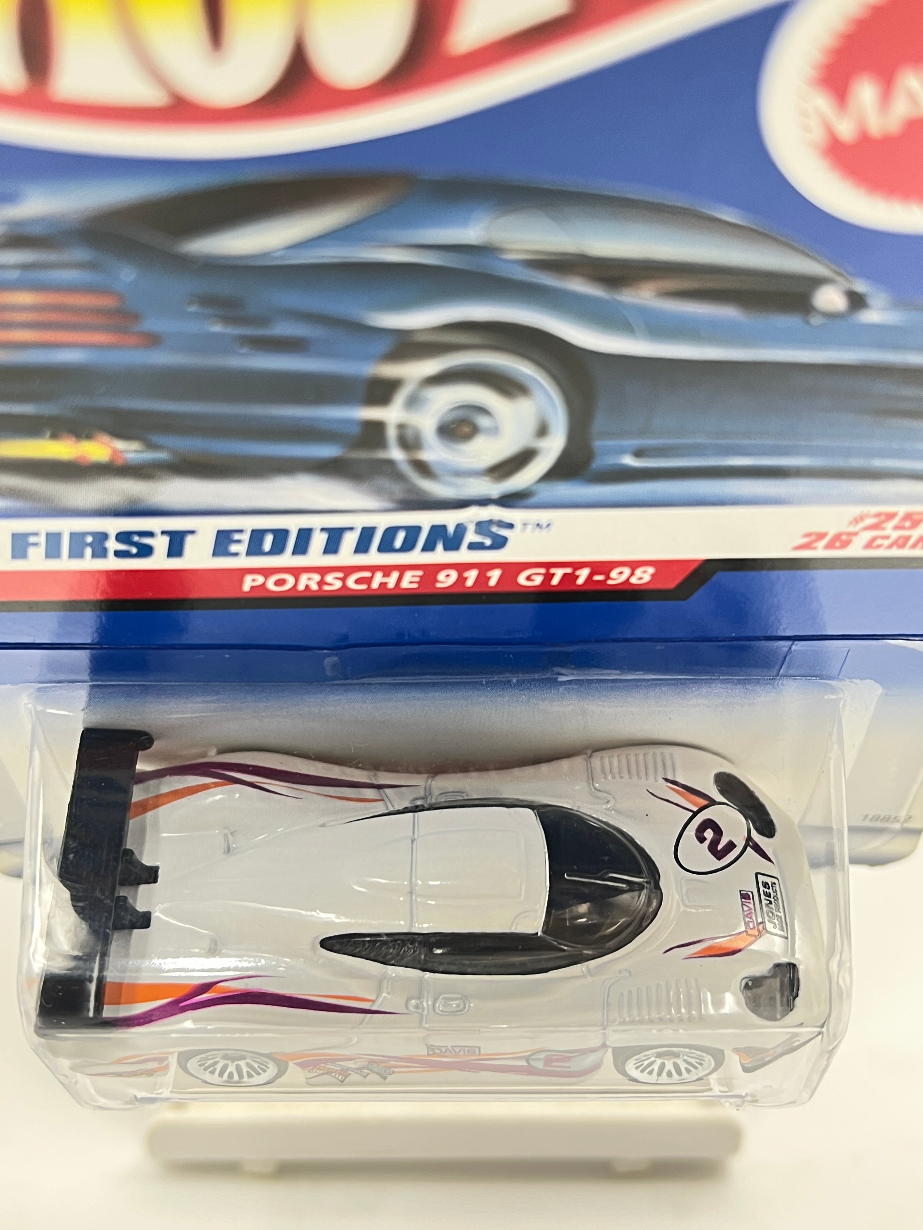 HOT WHEELS - PORSCHE 911 GT1-98 - VERY RARE - ZX1 – Its Fun