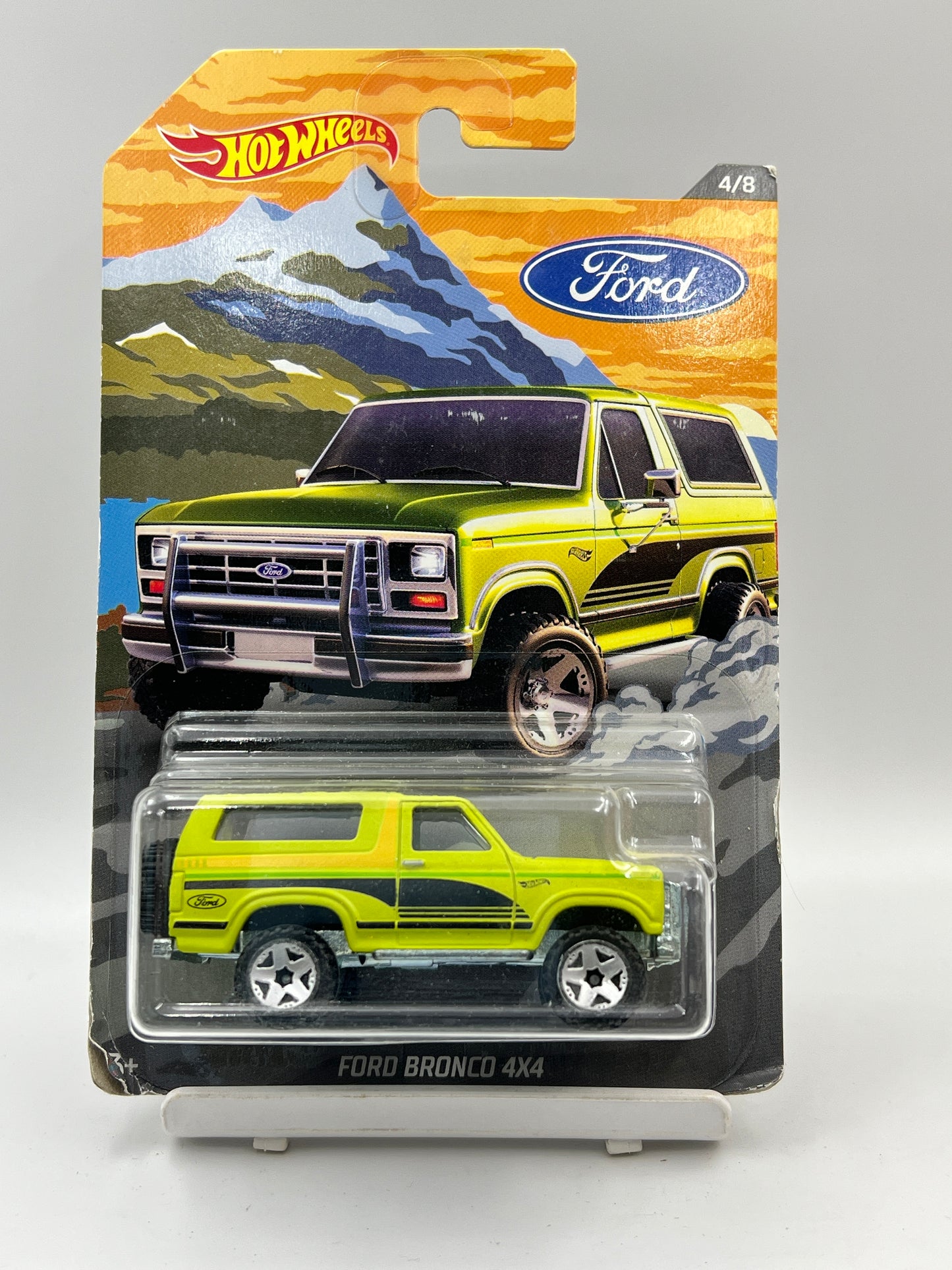 FULL METAL - SOFT CORNERS - IMPORTED - HOT WHEELS -  FORD BRONCO 4X4 - 2C