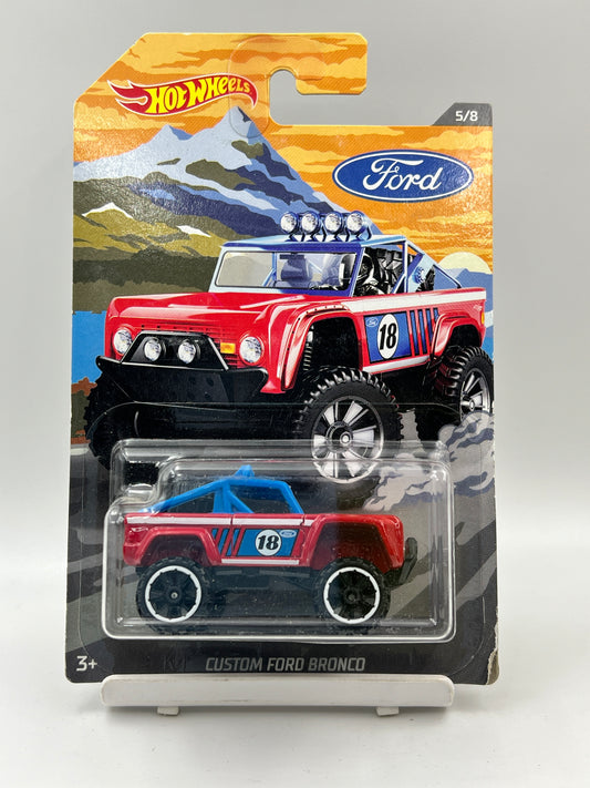 SOFT CORNERS - IMPORTED - HOT WHEELS -  CUSTOM FORD BRONCO - 2B