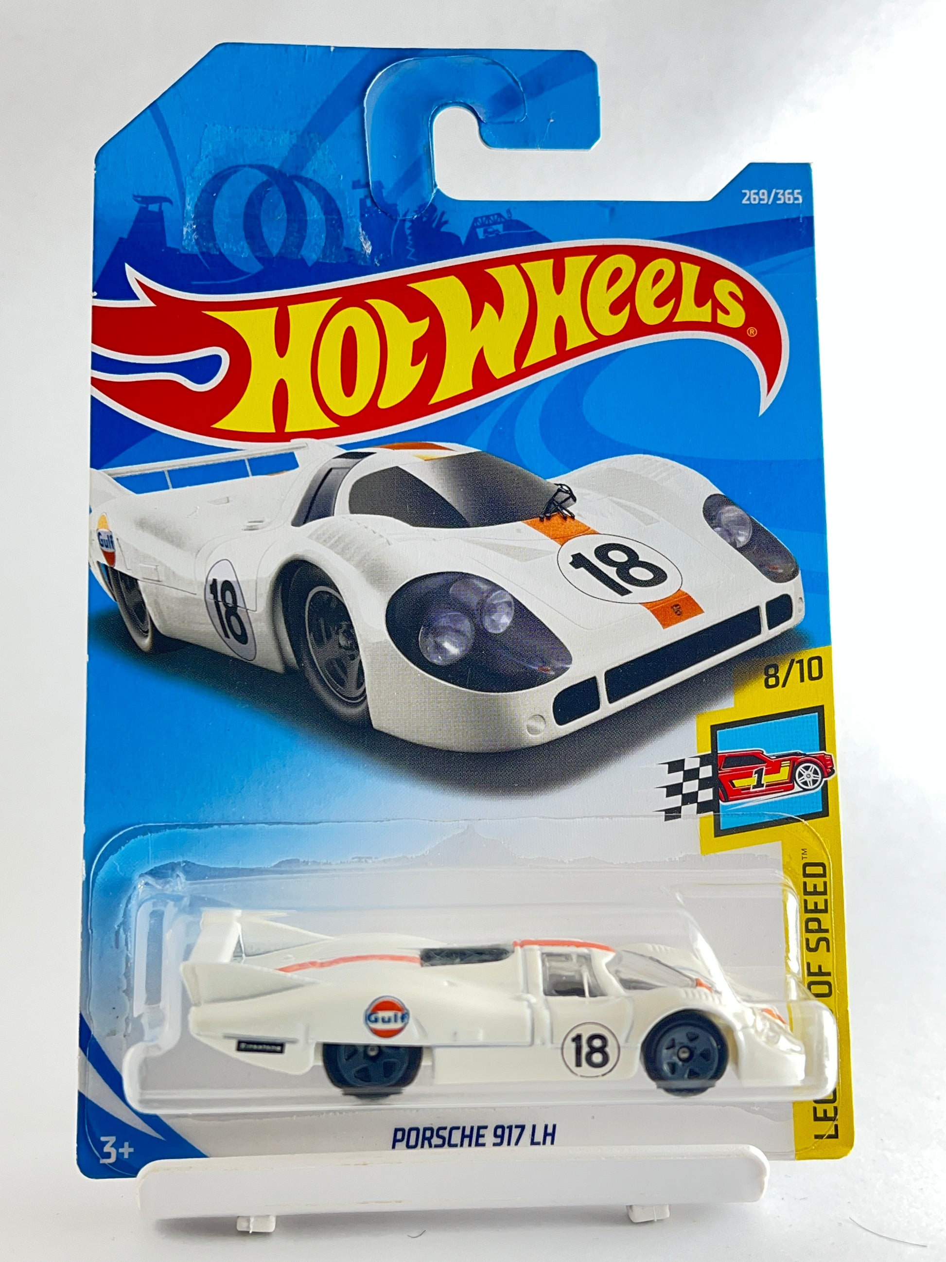 PORSCHE 917 LH - WHITE GULF - 4F - Its Fun- Hot wheels - matchbox - diecast