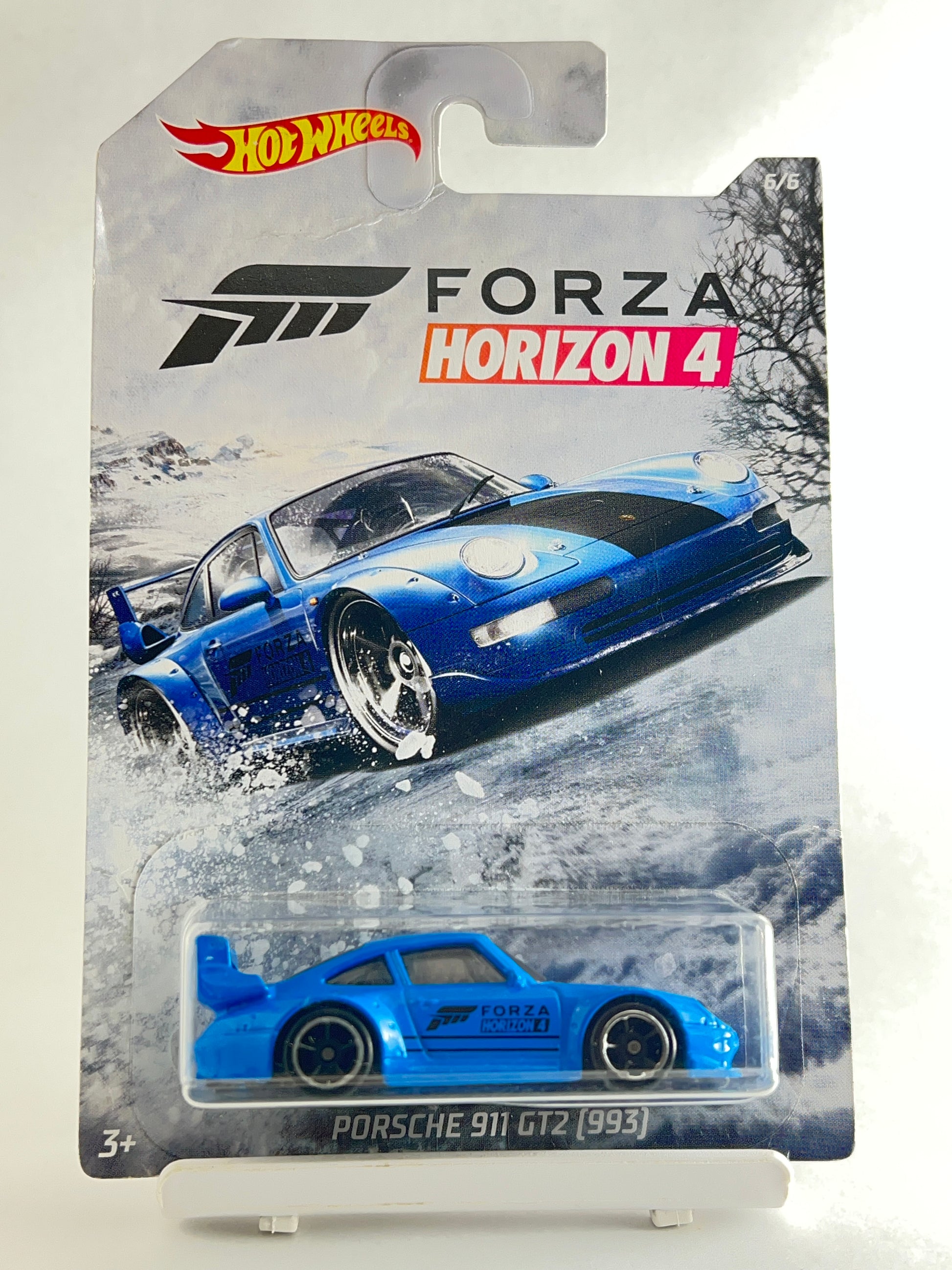 FORZA - PORSCHE 911 GT2 (993) - 4B (CARD CONDITION AS IN IMAGE) - Its Fun- Hot wheels - matchbox - diecast