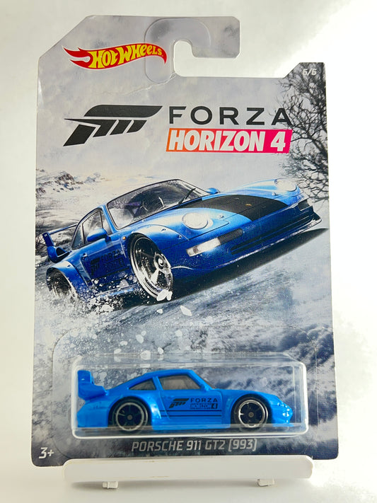 FORZA - PORSCHE 911 GT2 (993) - 4B (CARD CONDITION AS IN IMAGE) - Its Fun- Hot wheels - matchbox - diecast