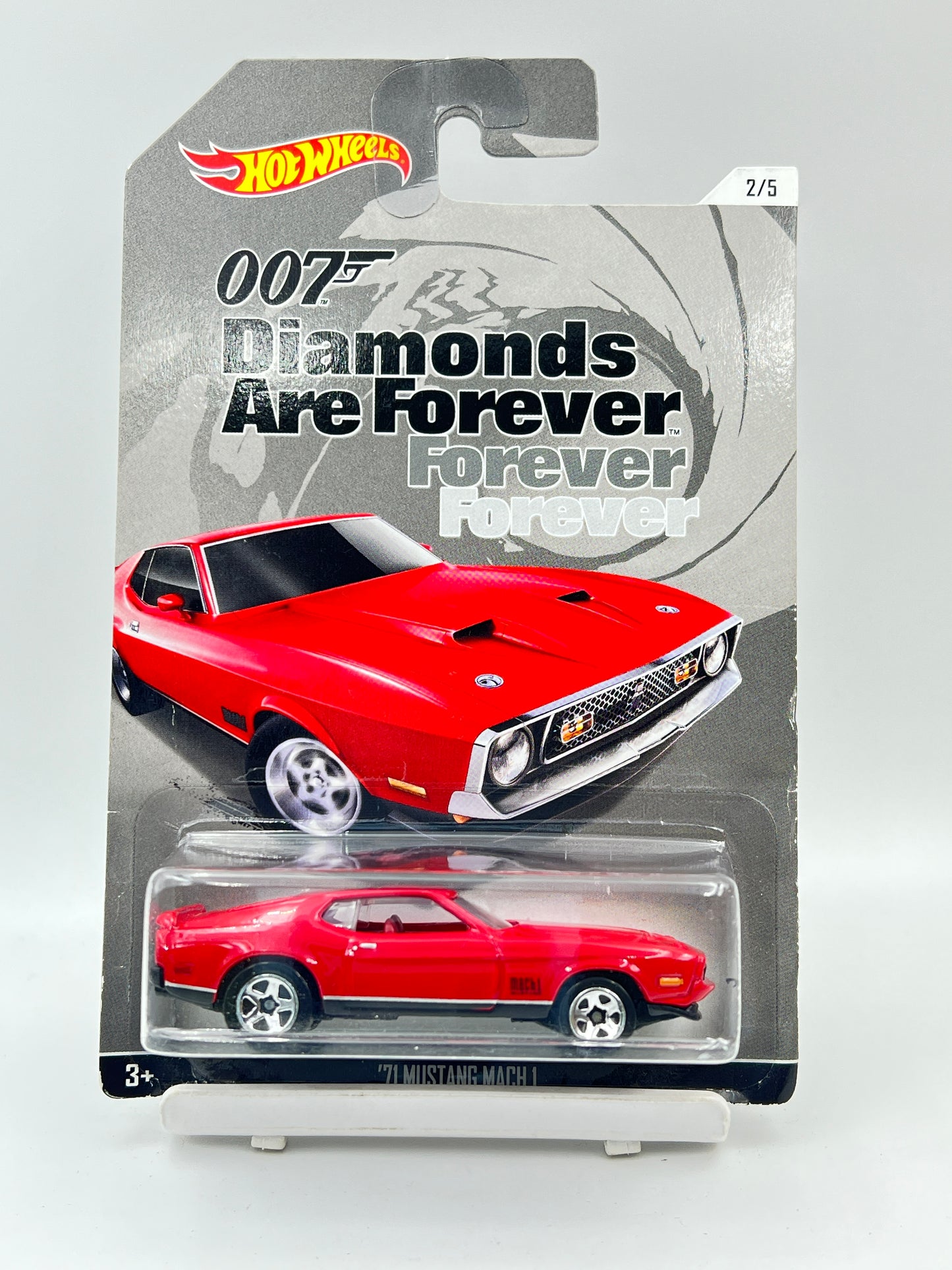 IMPORTED - HOT WHEELS -  71 MUSTANG MACH 1 - 007 DIAMONDS ARE FOREVER - 2A