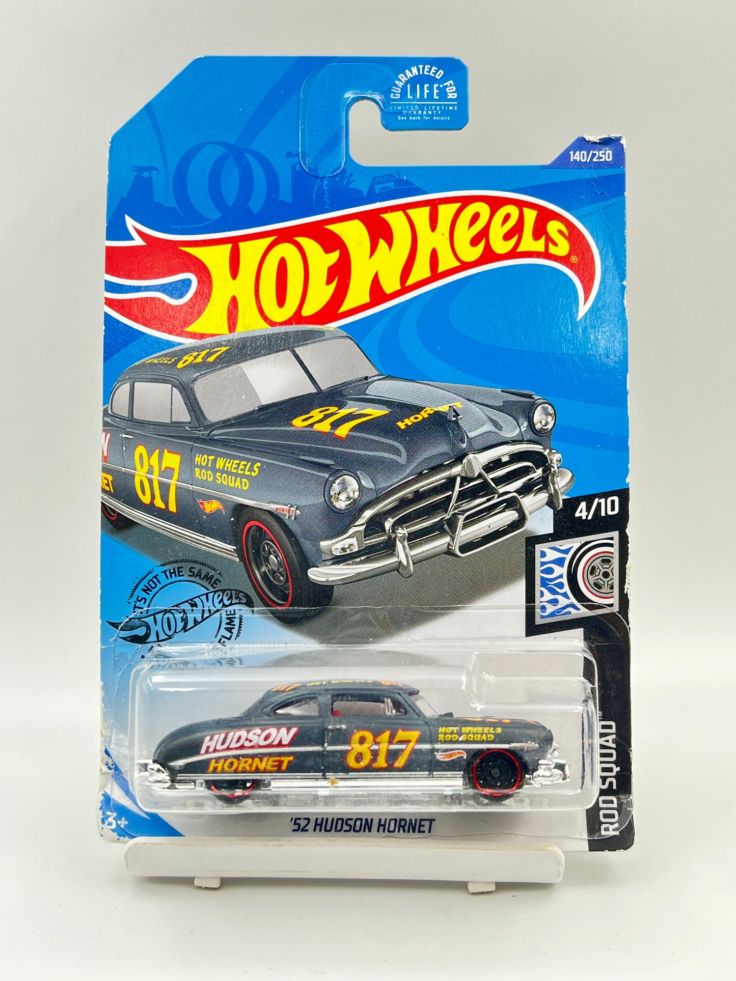 CREASED CARD - HOT WHEELS - 52 HUDSON HORNET - 2A