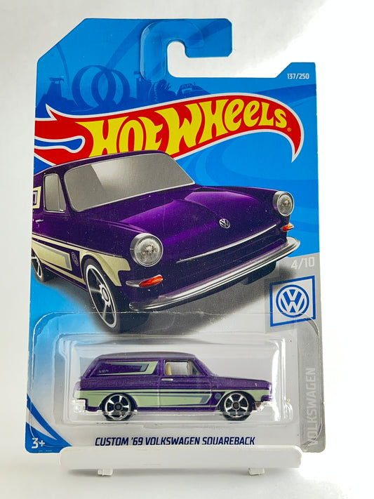 CUSTOM 69 VOLKSWAGEN SQUAREBACK - 4F - Its Fun- Hot wheels - matchbox - diecast