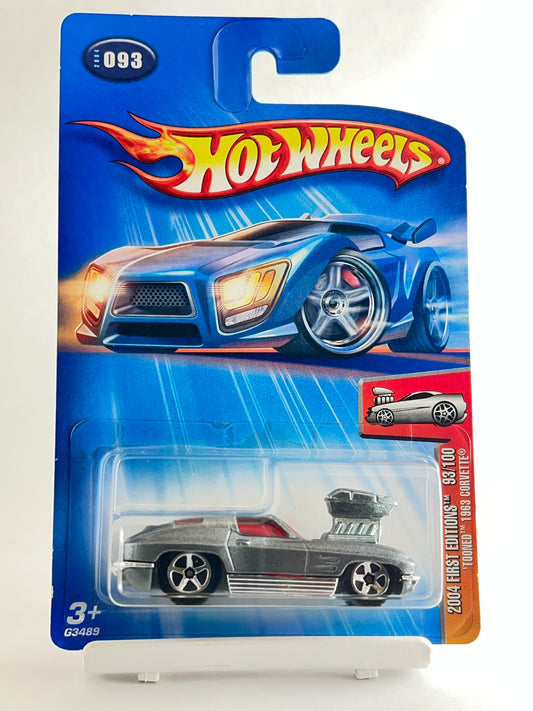2004 FIRST EDITIONS - TOONED 1963 CORVETTE - 4A - Its Fun- Hot wheels - matchbox - diecast