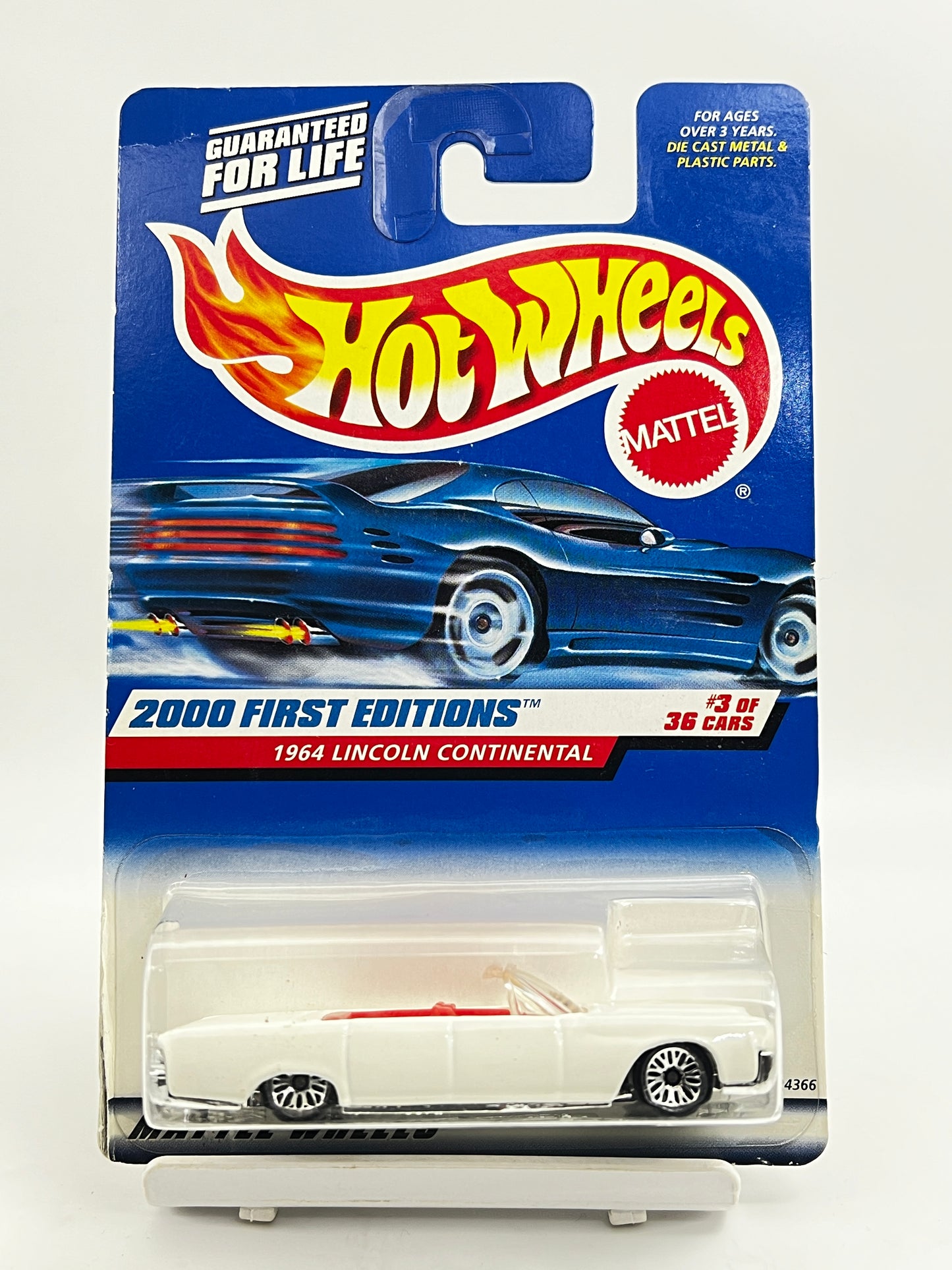 BLISTER DAMAGE - 1964 LINCOLN CONTINENTAL - WHITE - 2C