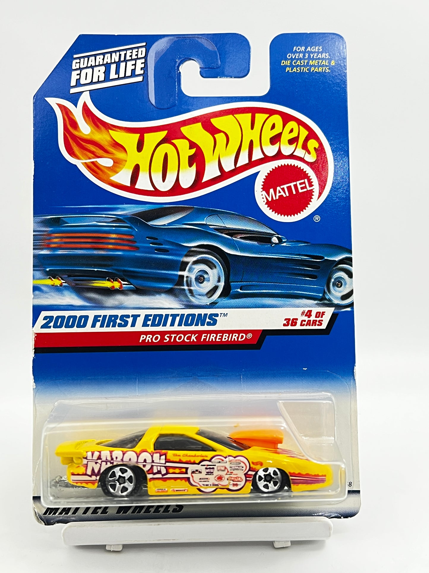 HOT WHEELS - PRO STOCK FIREBIRD - YELLOW - 6A