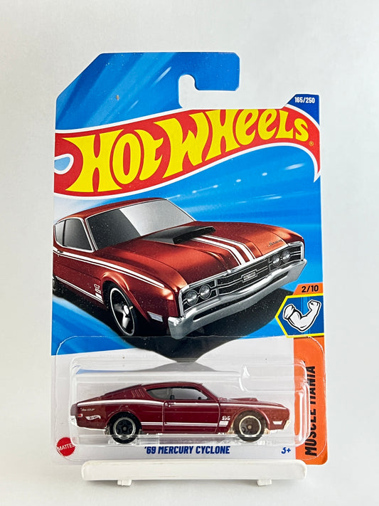 HOT WHEELS  - 69 MERCURY CYCLONE - 3C