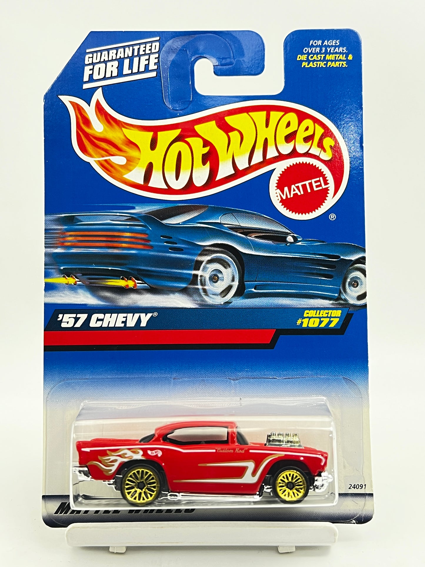 HOT WHEELS - 57 CHEVY - RED - 1D