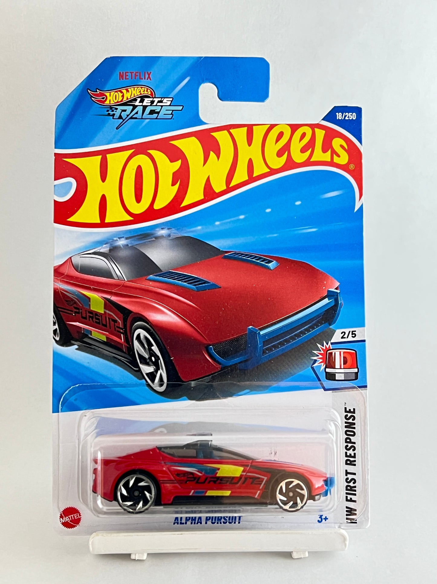 HOT WHEELS  - ALPHA PURSUIT - 3B - Its Fun- Hot wheels - matchbox - diecast