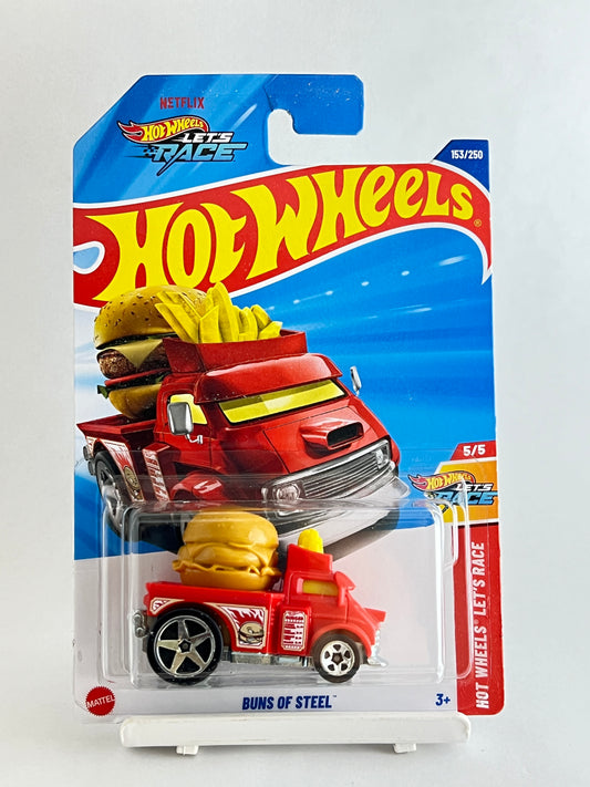 HOT WHEELS  - BUNS OF STEEL - 3B - Its Fun- Hot wheels - matchbox - diecast