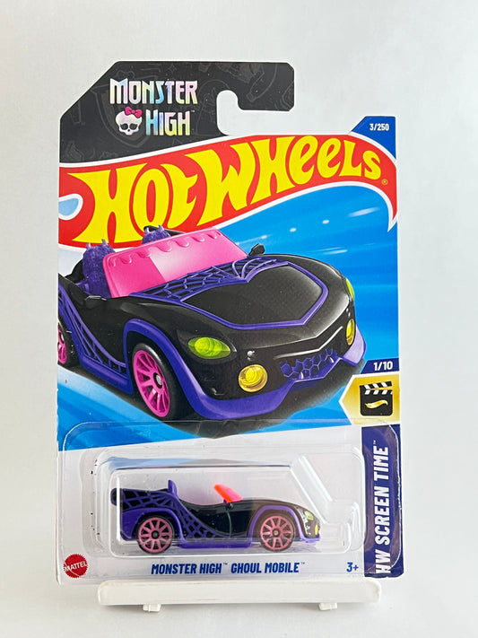 HOT WHEELS  - MONSTER HIGH GHOUL MOBILE - 3B