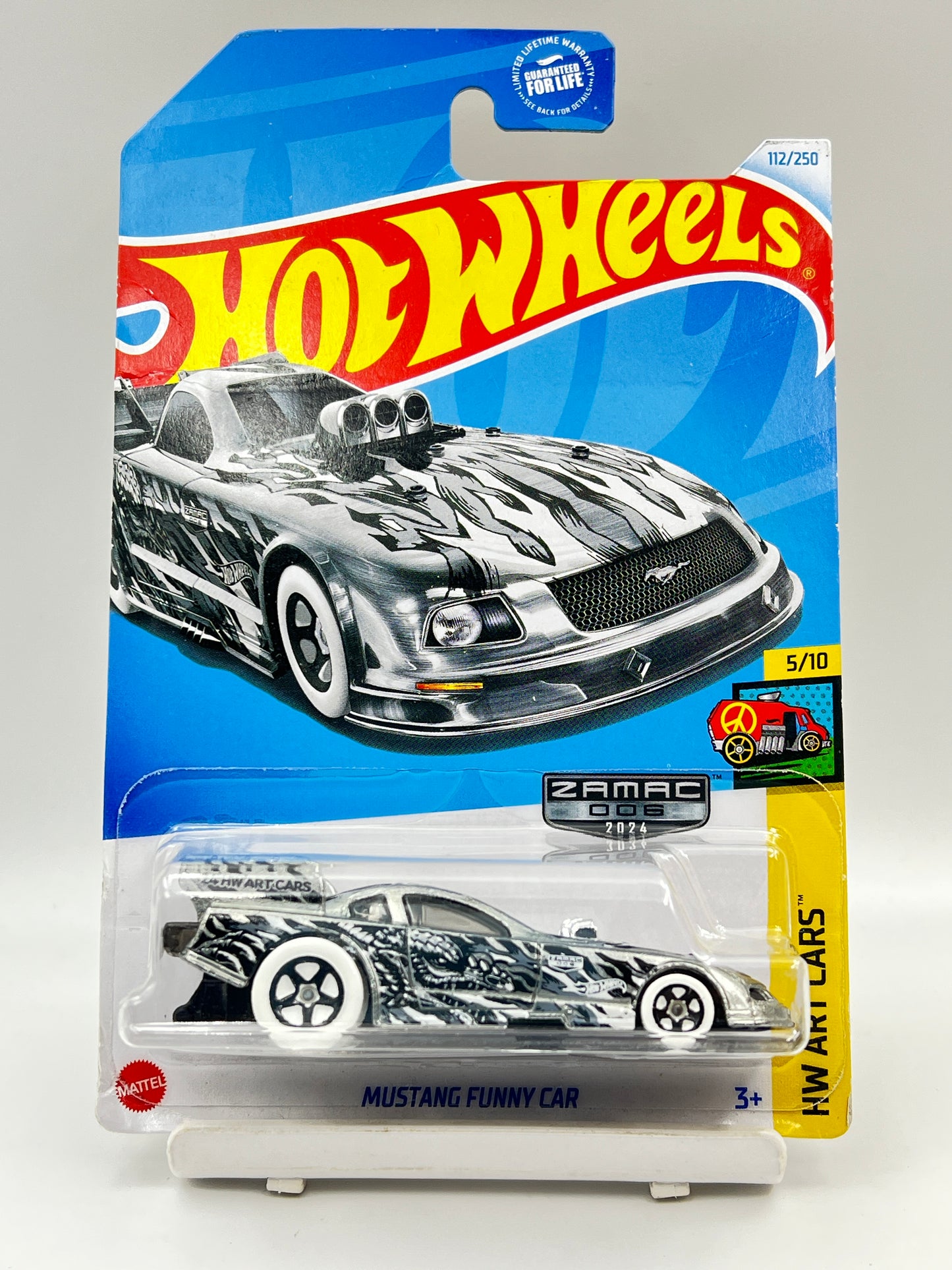 IMPORTED - HOT WHEELS -  ZAMAC - MUSTANG FUNNY CAR - 1A