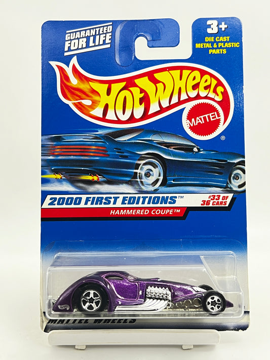 FULL METAL - HOT WHEELS - HAMMERED COUPE - PURPLE - 1B