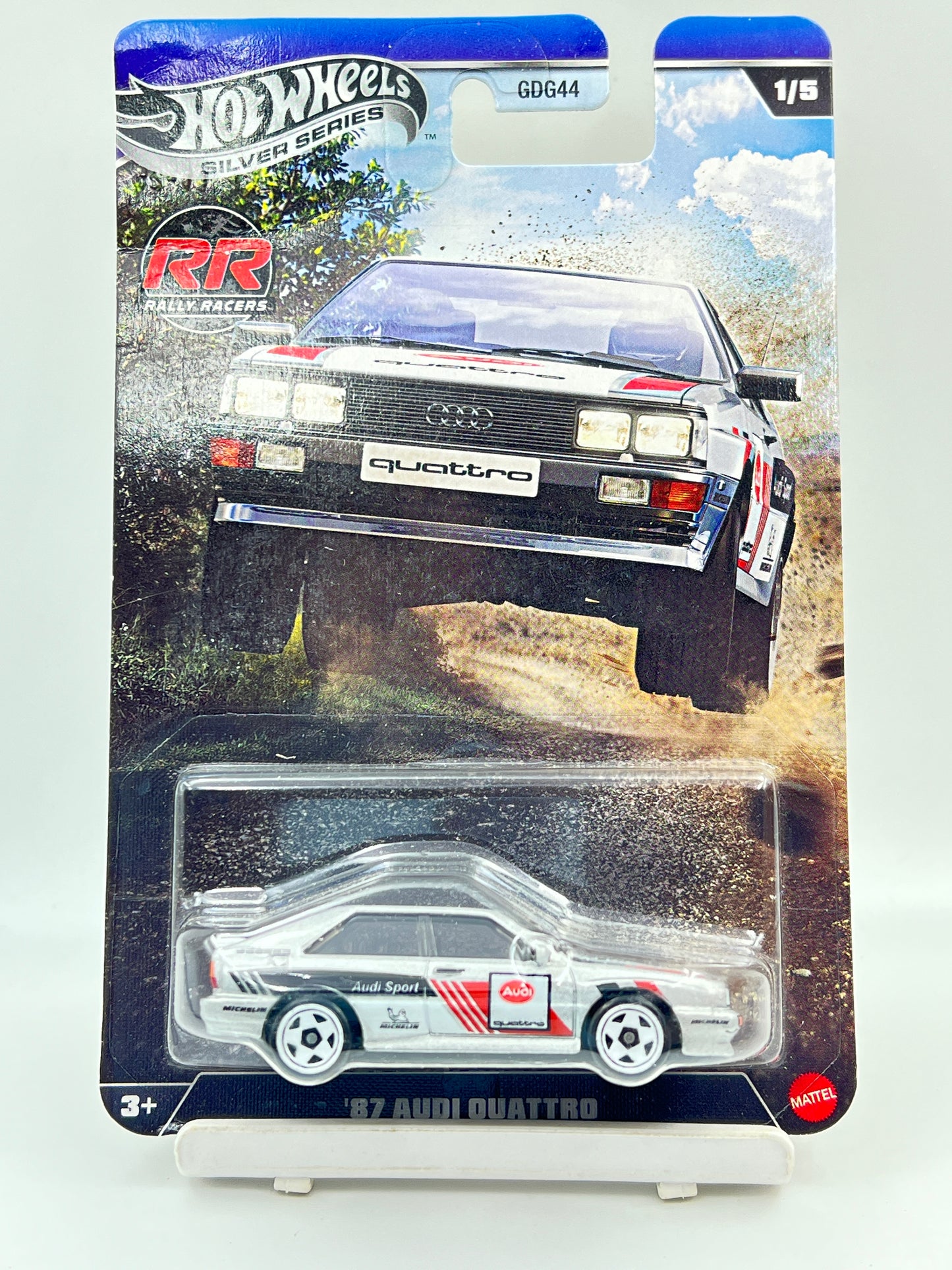 MILD CREASE - IMPORTED - HOT WHEELS -  87 AUDI QUATTRO - C2