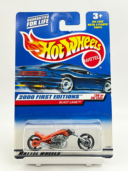 HOT WHEELS - BLAST LANE - ORANGE - 1A