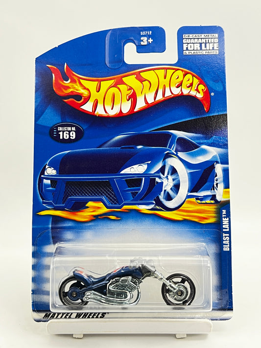 HOT WHEELS - BLAST LANE - BLUE - 1A