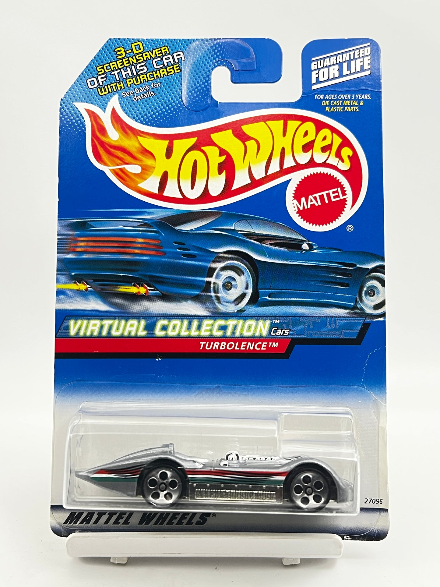 FULL METAL - HOT WHEELS -  TURBOLENCE - SILVER - 3D