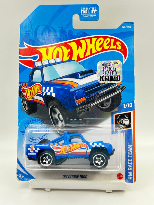 BLISTER CRACK - IMPORTED - HOT WHEELS -  87 DODGE D100 - C1