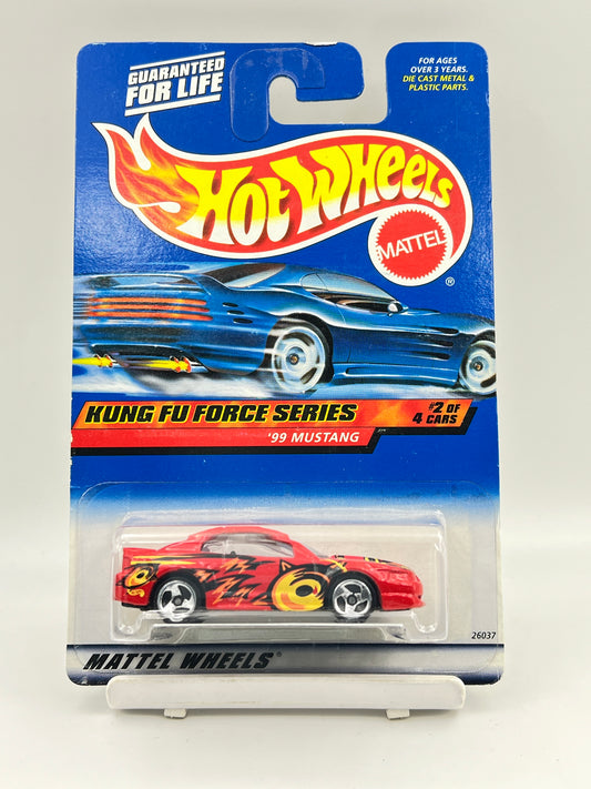 HOT WHEELS - 99 MUSTANG - RED - 1D