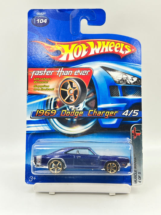 HOT WHEELS - 1969 DODGE CHARGER - 1D