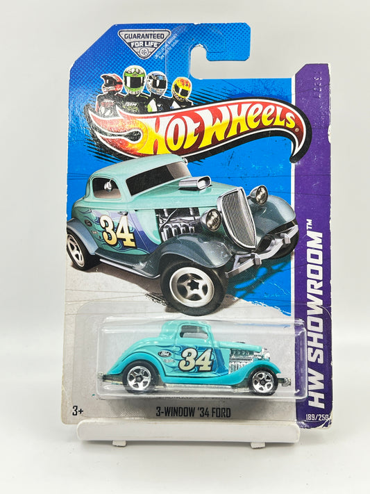 HOT WHEELS - 3 WINDOW 34 FORD - 1B