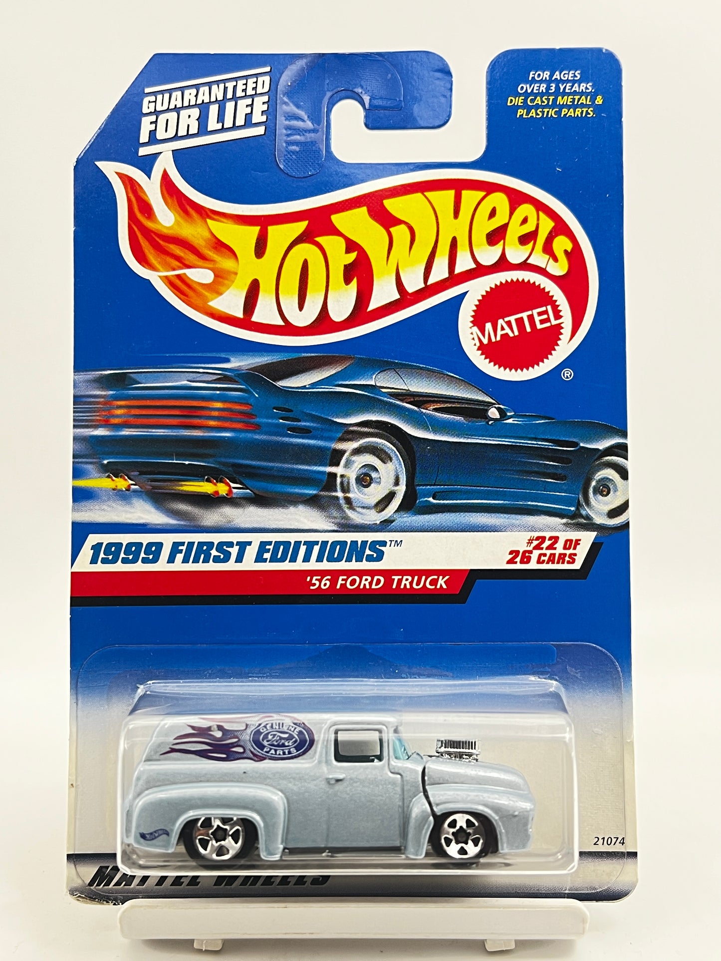 HOT WHEELS - 56 FORD TRUCK - BLUE - 2C
