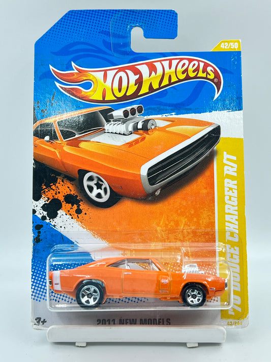 SOFT CORNERS - HOT WHEELS - 70 DODGE CHARGER R/T - ORANGE - 1C