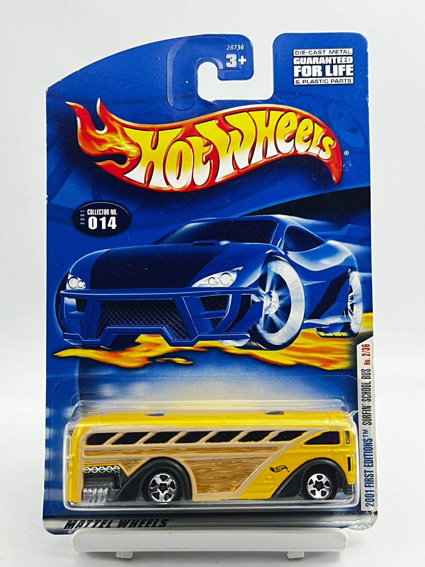 BLISTER CRACK - SURFIN SCHOOL BUS - YELLOW - 3E