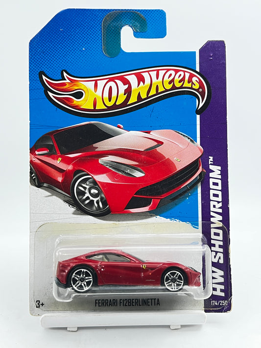 HOT WHEELS - FERRARI  F12BERLINETTA - RED - 4A