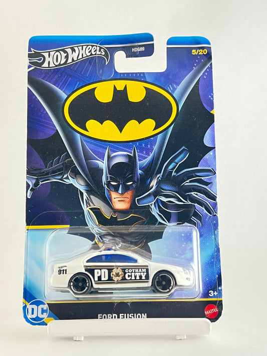 BATMAN - FORD FUSION - 1A - Its Fun- Hot wheels - matchbox - diecast