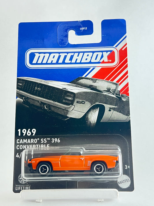 1969 CAMARO SS 396 CONVERTIBLE - Its Fun- Hot wheels - matchbox - diecast