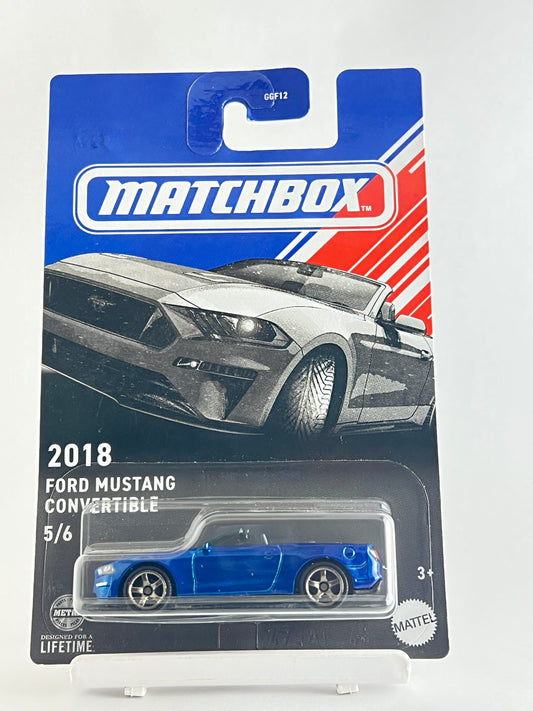 2018 FORD MUSTANG CONVERTIBLE - Its Fun- Hot wheels - matchbox - diecast