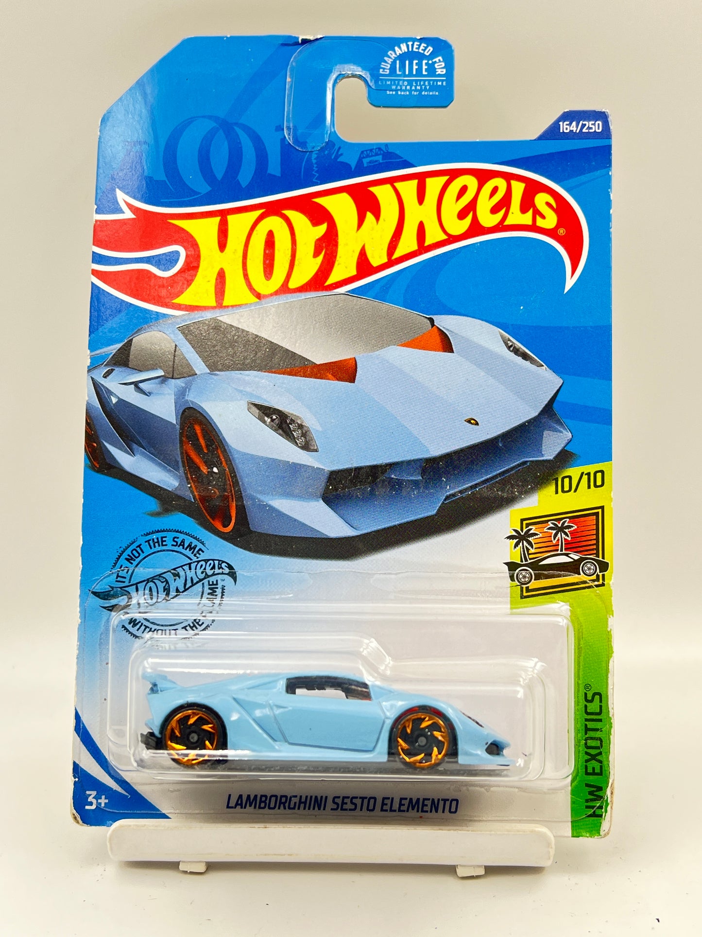 SOFT CORNERS - HOT WHEELS - LAMBORGHINI SESTO ELEMENTO - BLUE - 2A