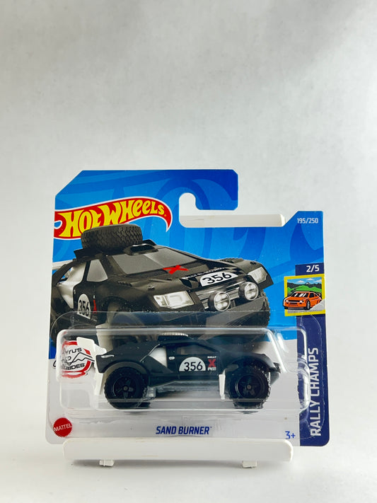 SAND BURNER - MATTE BLACK - 3C - Its Fun- Hot wheels - matchbox - diecast