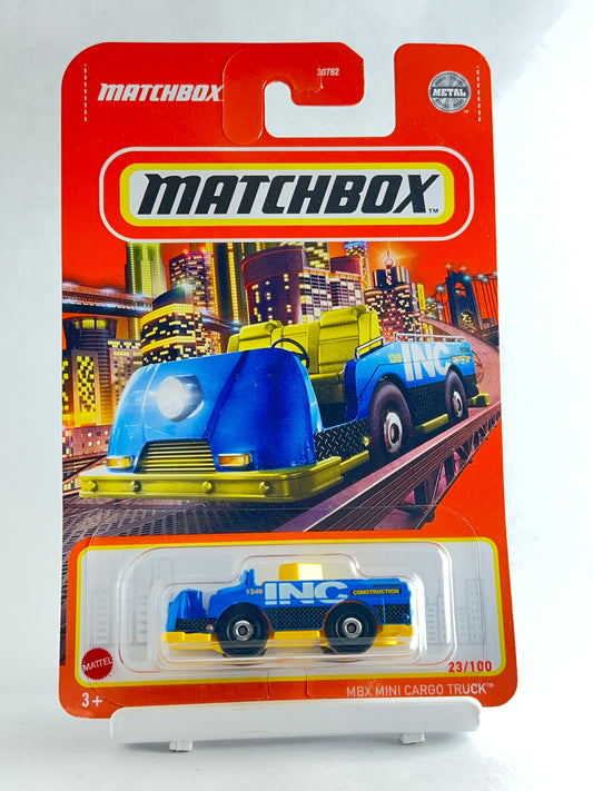 MBX MINI CARGO TRUCK - BLUE - Its Fun- Hot wheels - matchbox - diecast