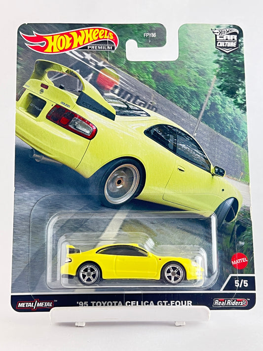PREMIUM - 95 TOYOTA CELICA GT-FOUR - 5C - Its Fun- Hot wheels - matchbox - diecast