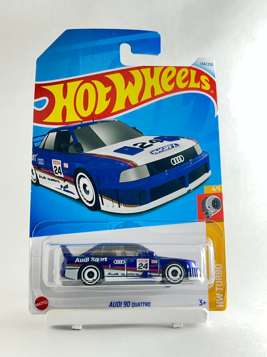 AUDI 90 QUATTRO - BLUE - 4B - Its Fun- Hot wheels - matchbox - diecast