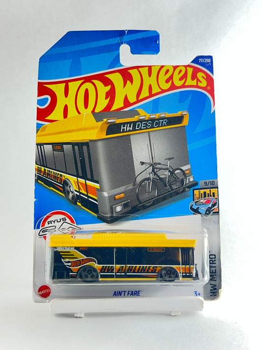 AINT FARE - 4C - Its Fun- Hot wheels - matchbox - diecast