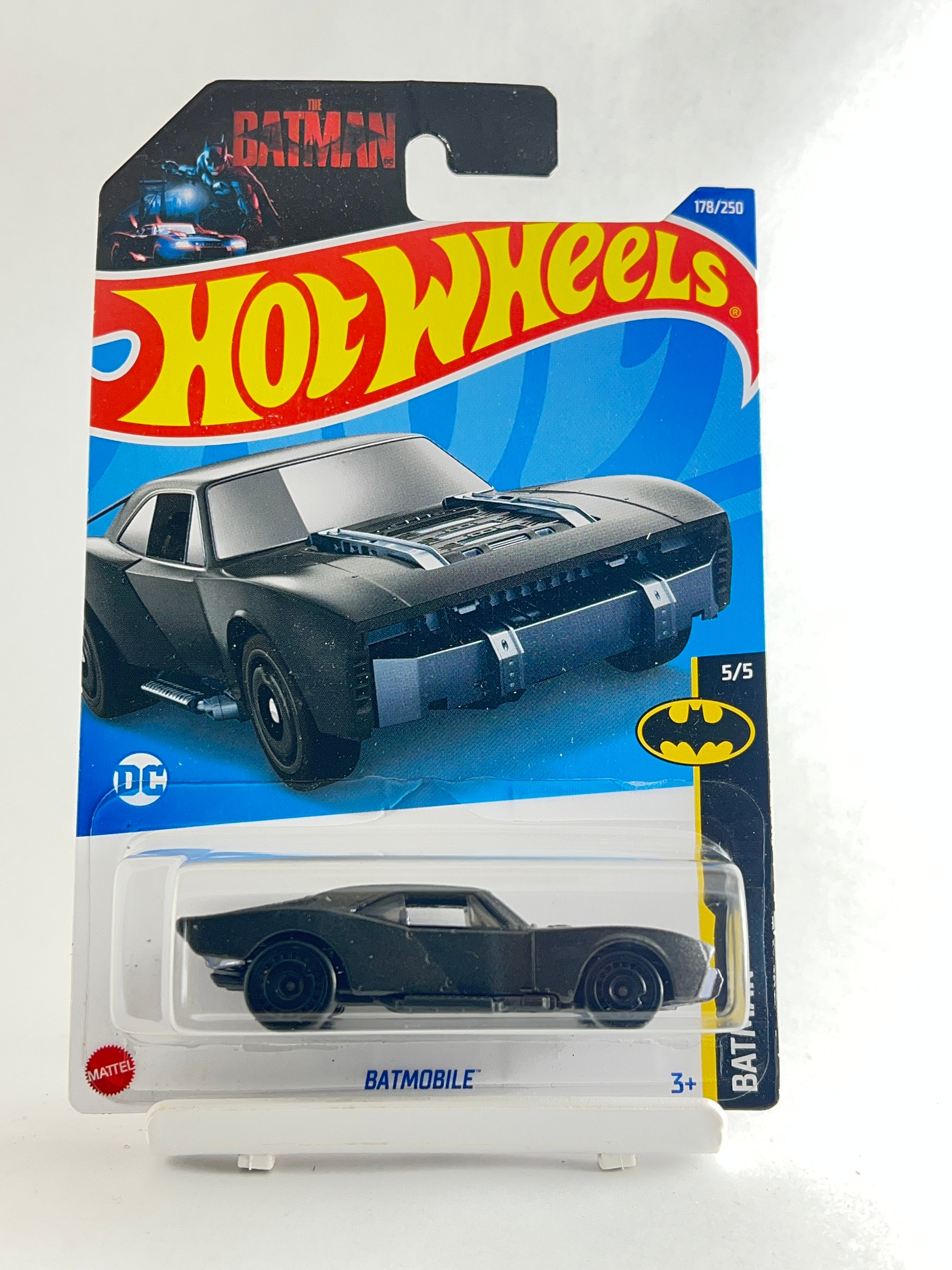 BATMOBILE - DARK GREY - 4C - Its Fun- Hot wheels - matchbox - diecast