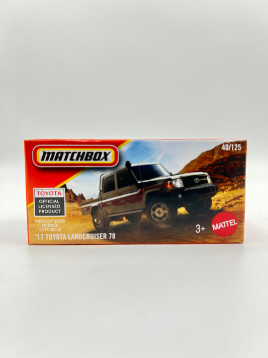 MATCHBOX - 17 TOYOTA LANDCRUISER 78 - 4G