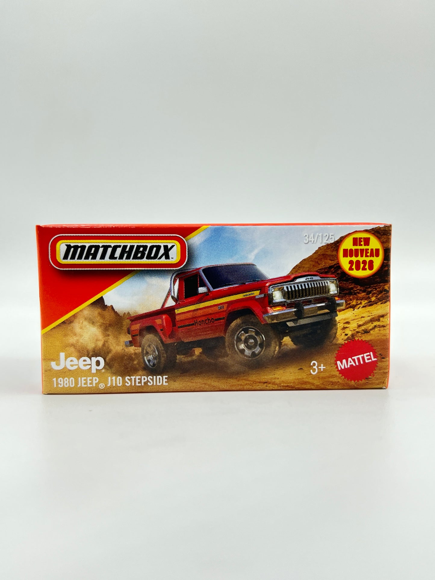 MATCHBOX - 1980 JEEP J10 STEPSIDE - 4G