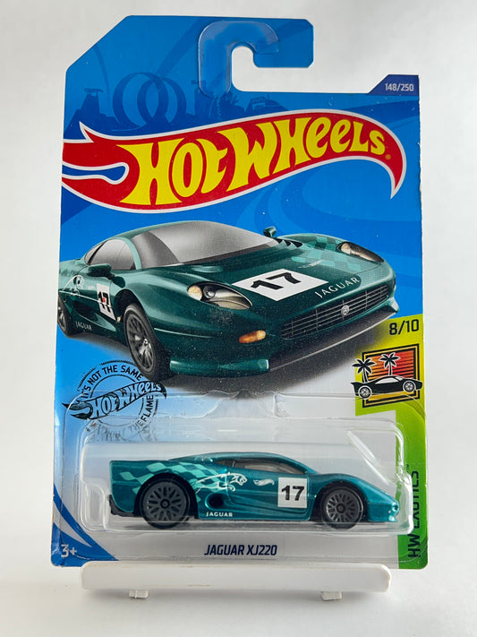 JAGUAR XJ220 - MILD CRACK IN BLISTER - 4B - Its Fun- Hot wheels - matchbox - diecast