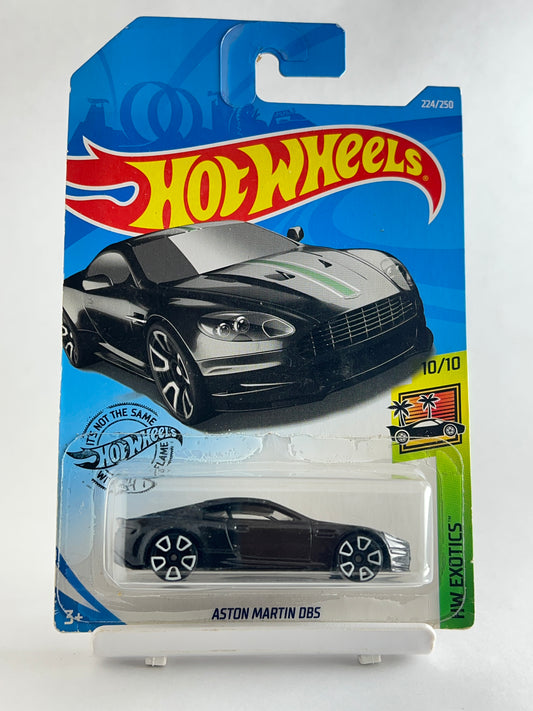 ASTON MARTIN DBS - HAIRLINE CRACK IN BLISTER - 4B - Its Fun- Hot wheels - matchbox - diecast
